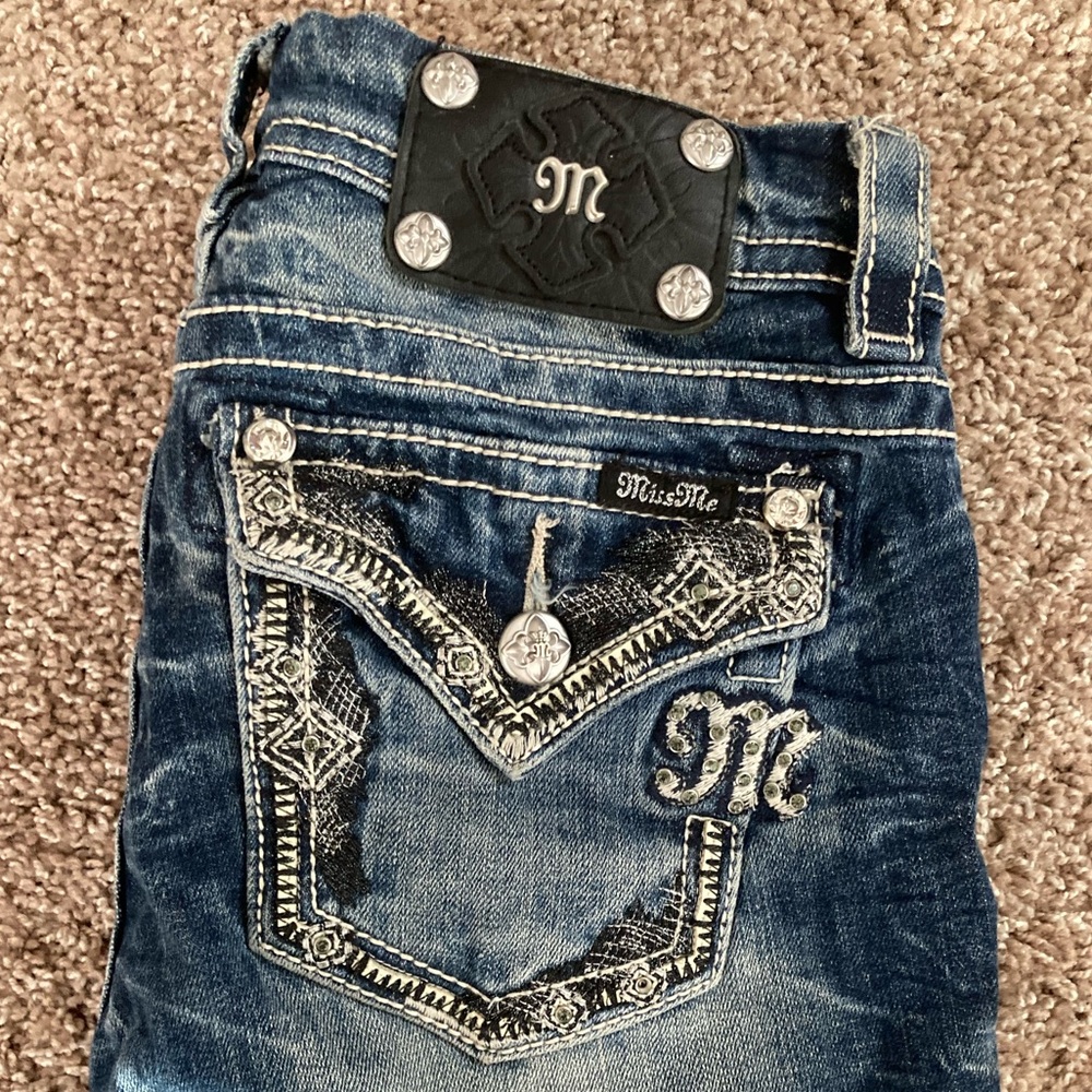 Miss Me Jeans with Eye-catching Embellished Pockets